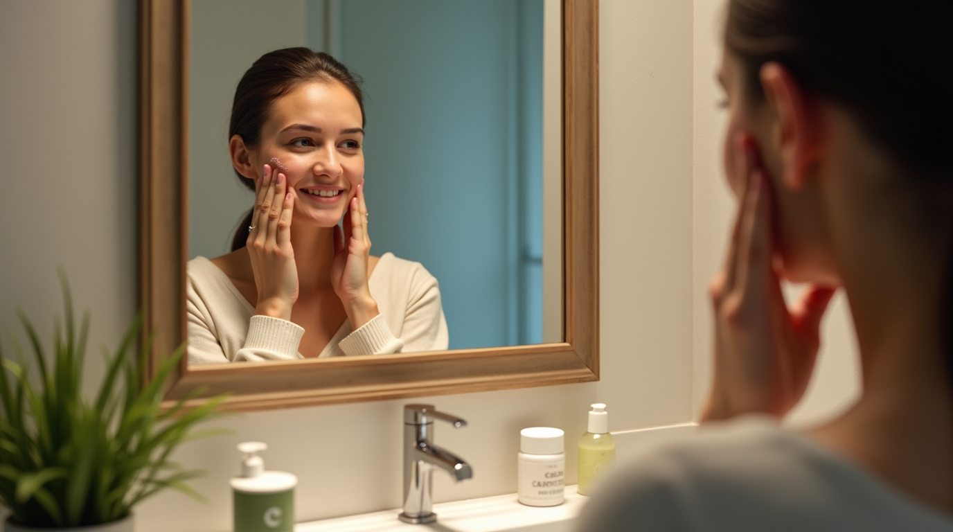 Crème contre l'acné efficace