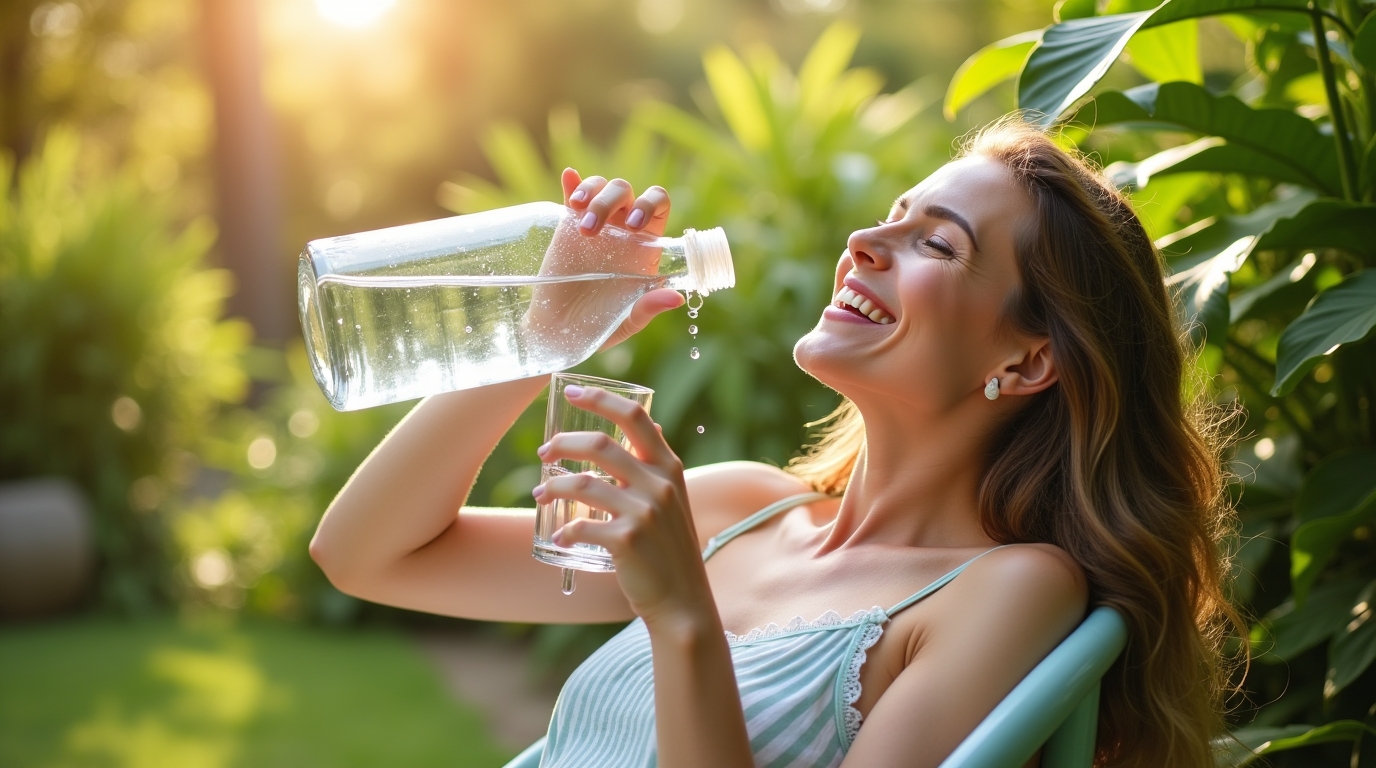 Hydratation peau et santé