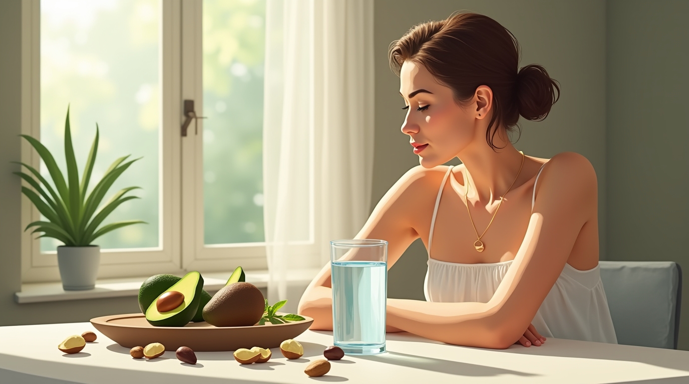 alimentation et peau sèche