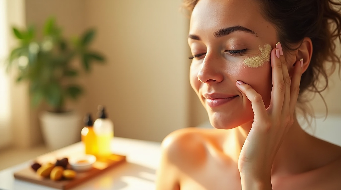 curcumine et la réparation cutanée