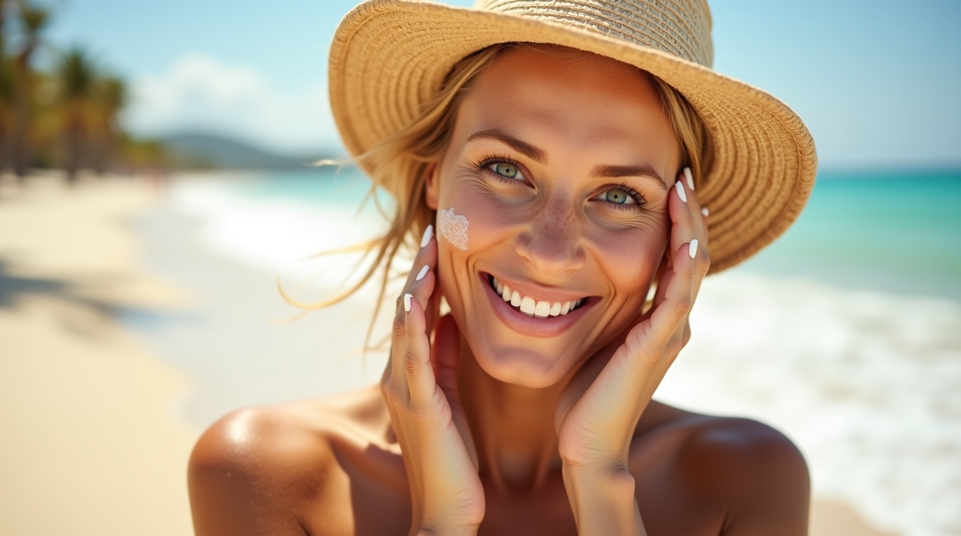 exfoliation et protection solaire