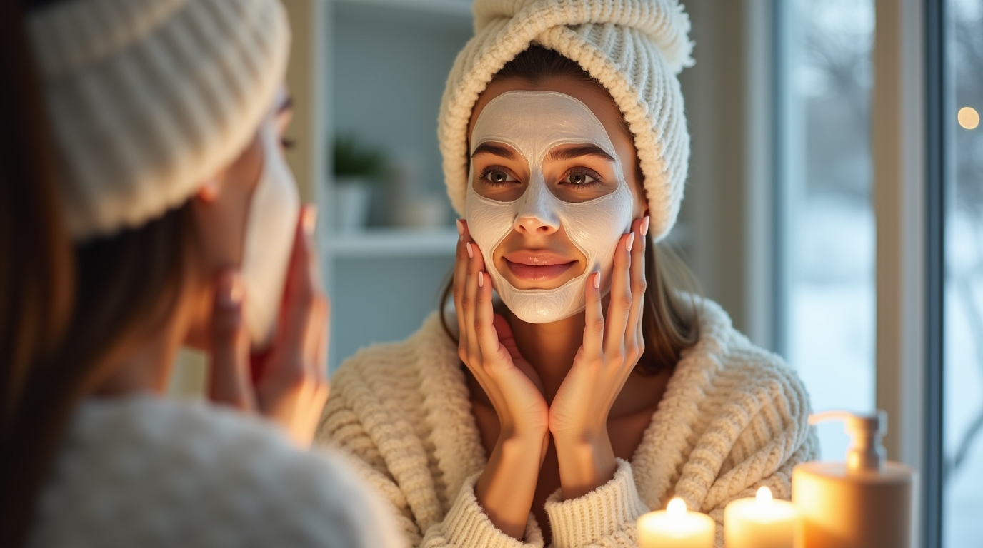 nettoyage de peau en hiver