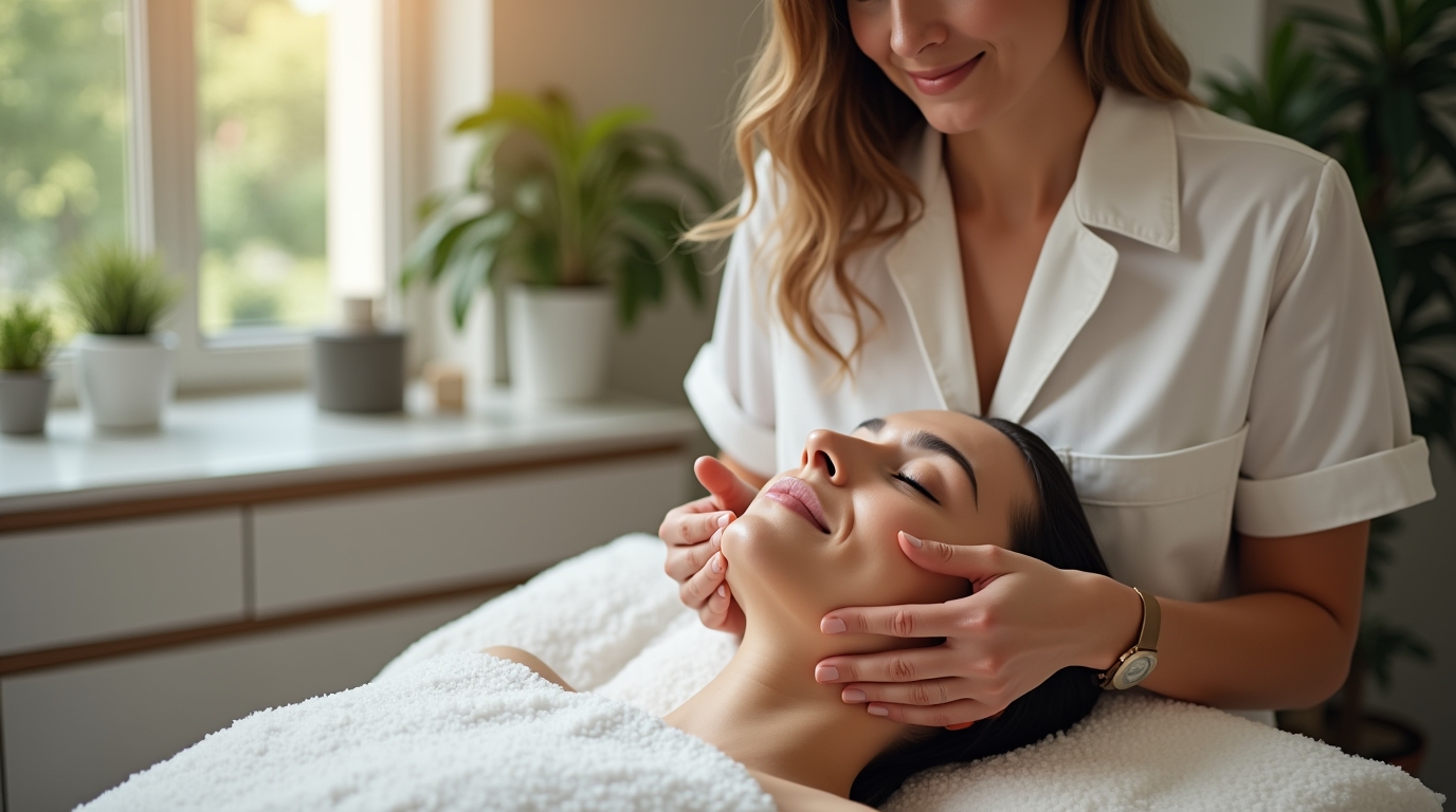 nettoyage de peau en institut