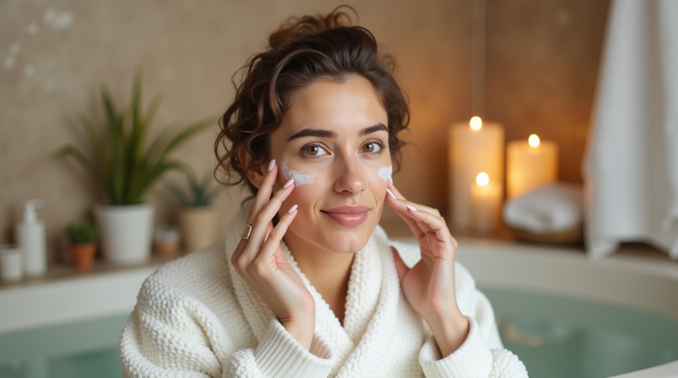 nettoyage de peau pour peau sensible