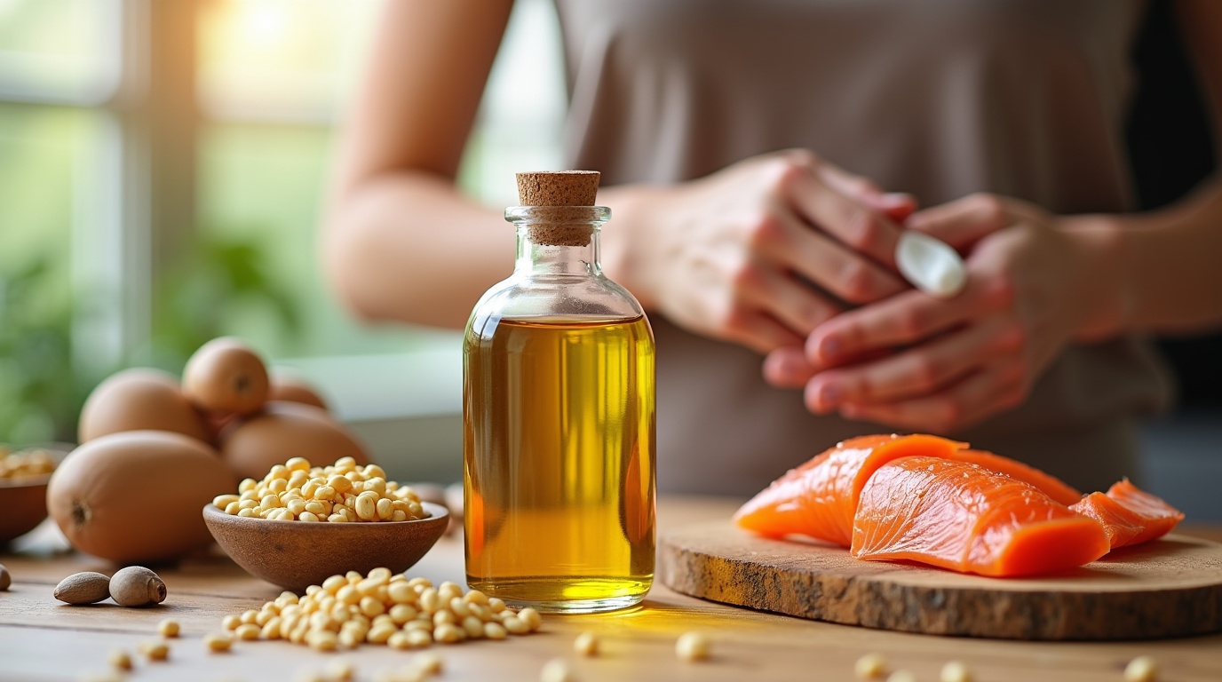 oméga-3 et la dermatite