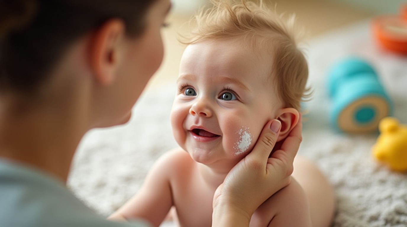 peau sèche chez les bébés remèdes