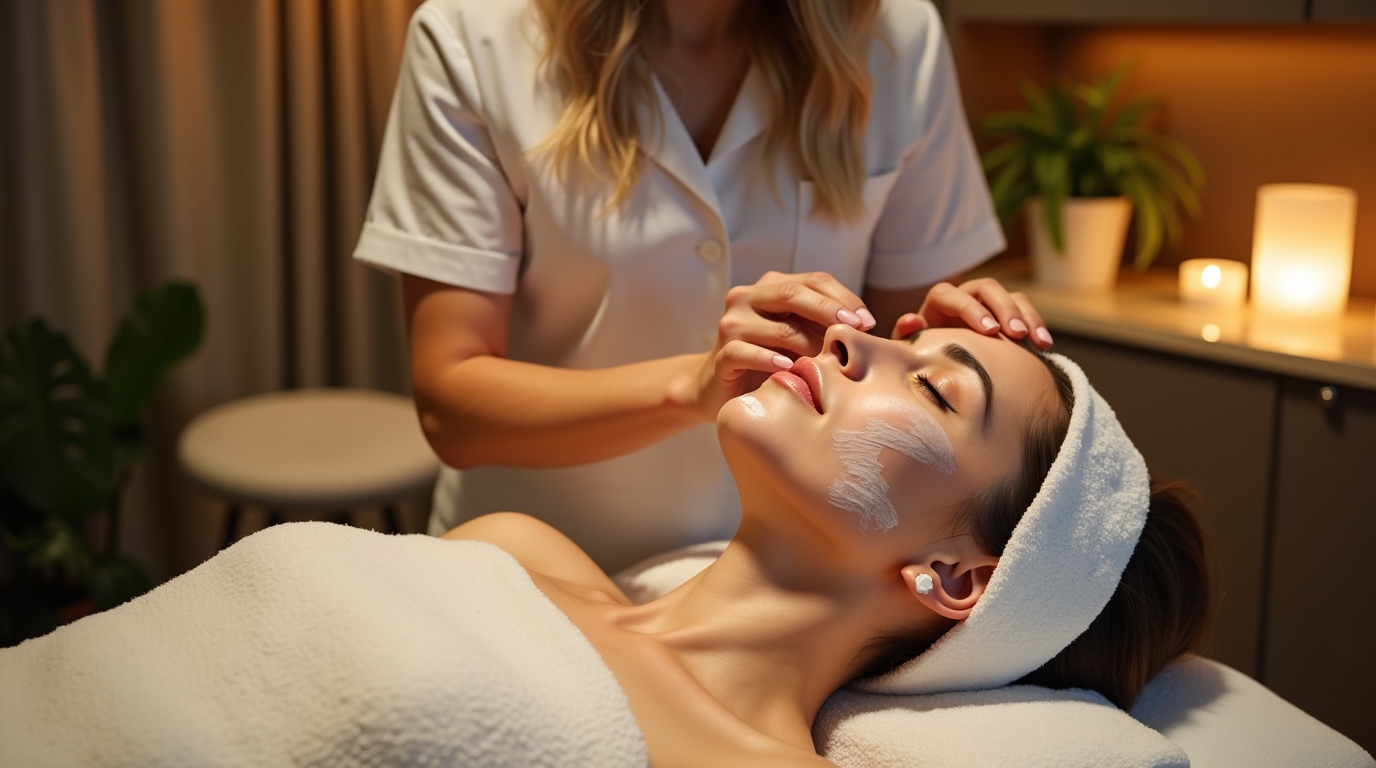 peeling visage acné