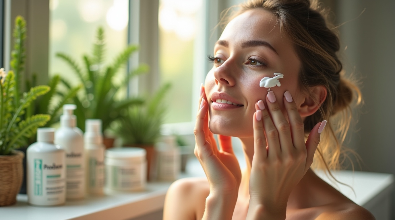 probiotiques et la régulation de la peau