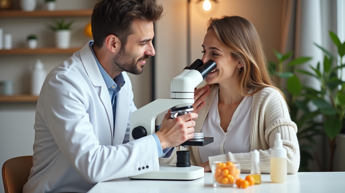 probiotiques et la santé de la peau