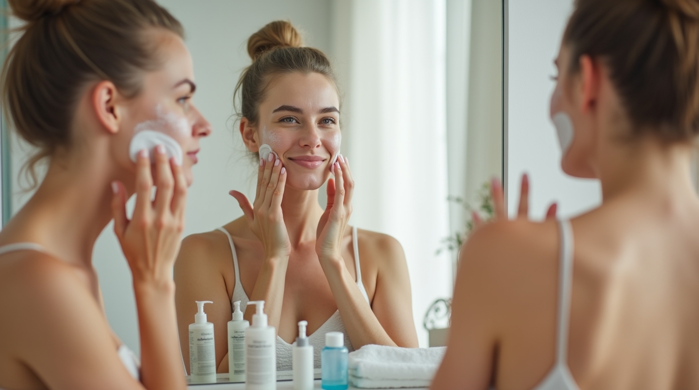 routine quotidienne soin visage