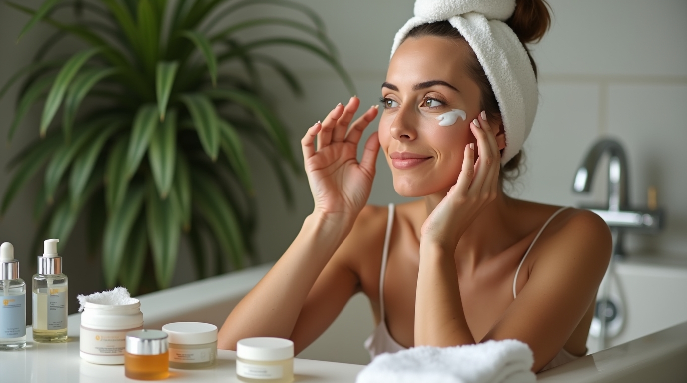 routine soin visage minimaliste