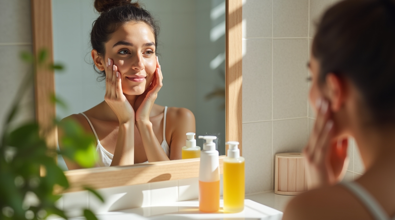 routine soin visage pour peau sèche