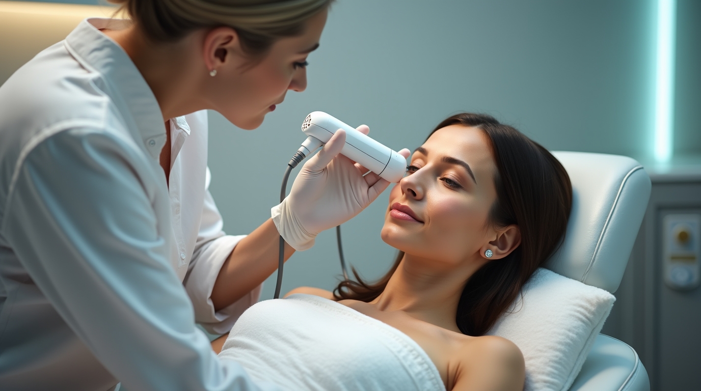 traitement laser visage