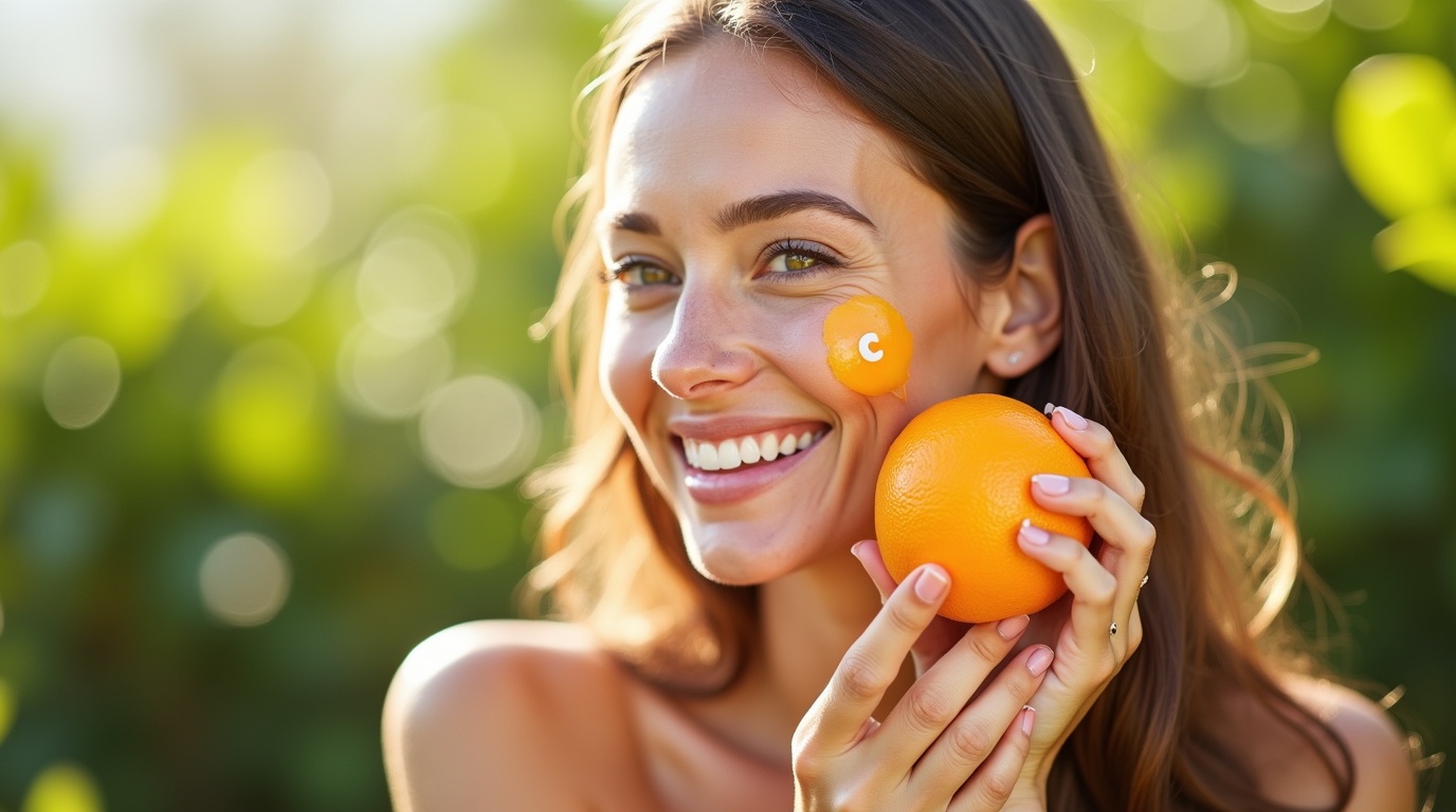 vitamine C et la protection  cutanée