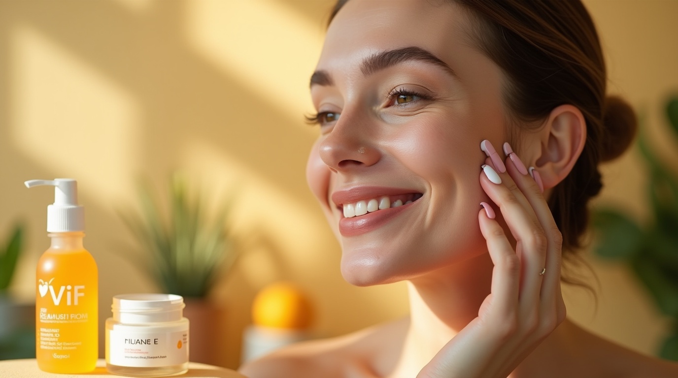 vitamine E et la réparation cutanée