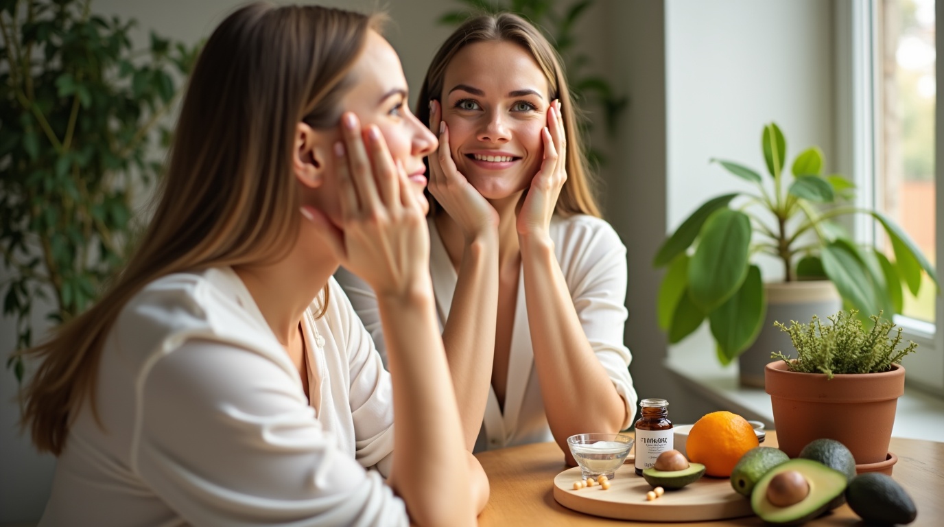 vitamine E et le vieillissement cutané